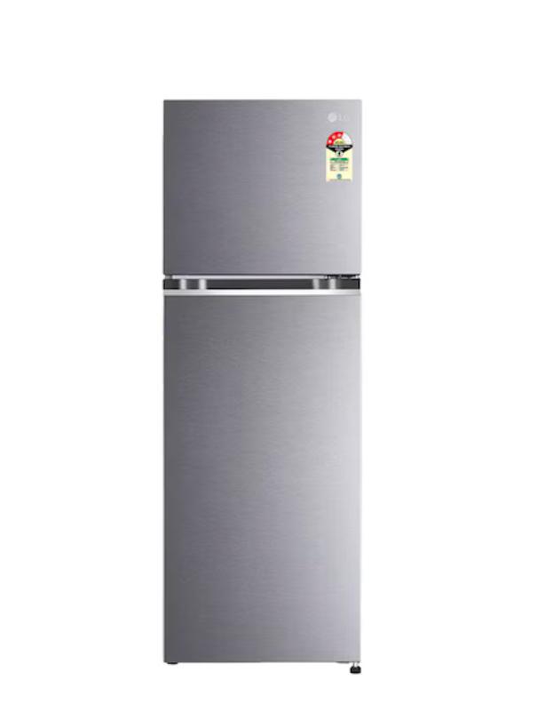 LG 246 L 3 Star Smart Inverter Frost-Free Double Door Refrigerator (Model GL-S262SDSX)