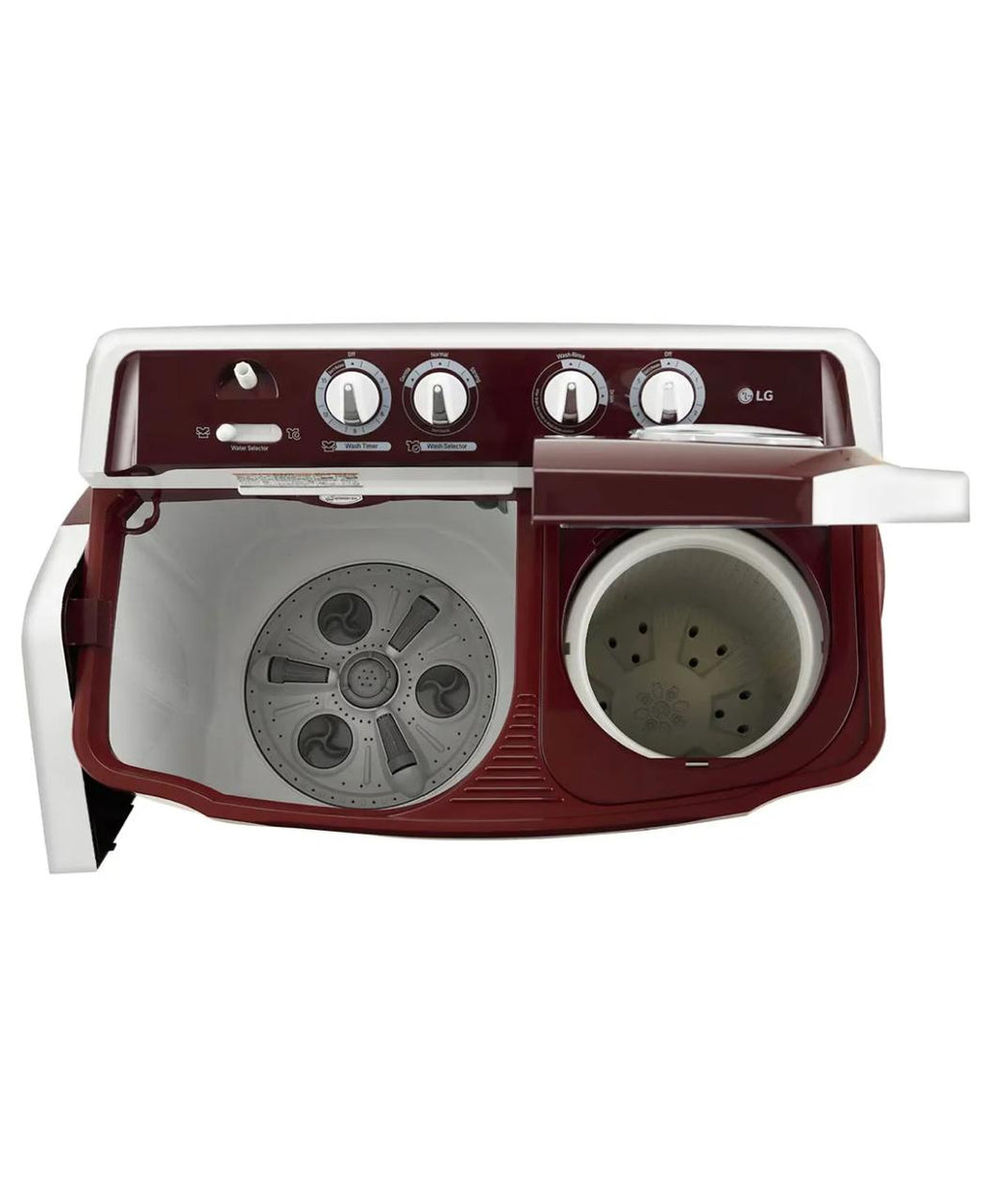 LG 7.5kg 5 Star Semi-Automatic Washing Machine P7510RRAZ