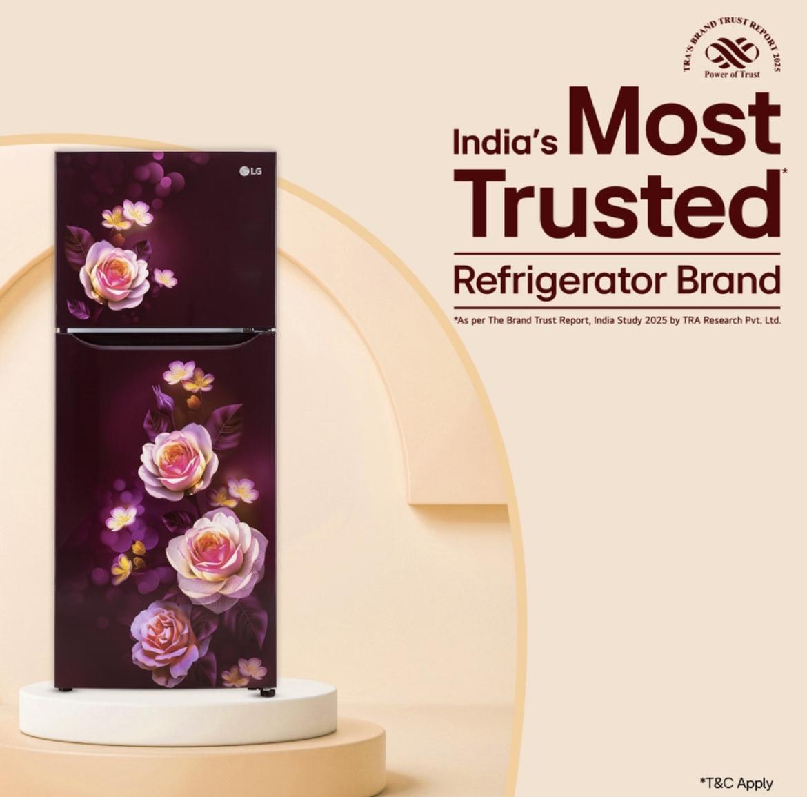 LG 242 L 2 Star Frost-Free Smart Inverter Double-Door Refrigerator (Model GL-N292DSBY)
