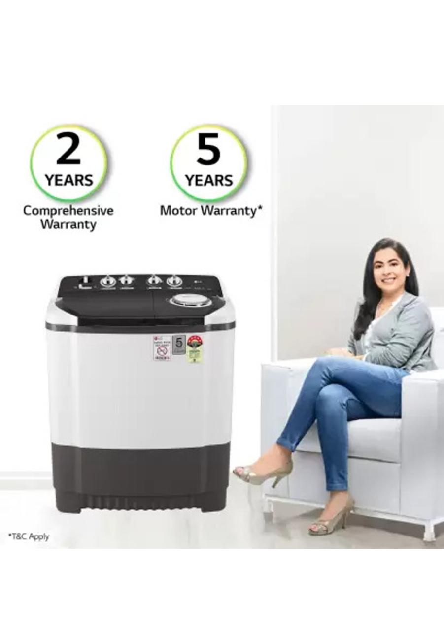 LG P7510RGAZ 7.5 kg 5 Star Semi‑Automatic Washing Machine