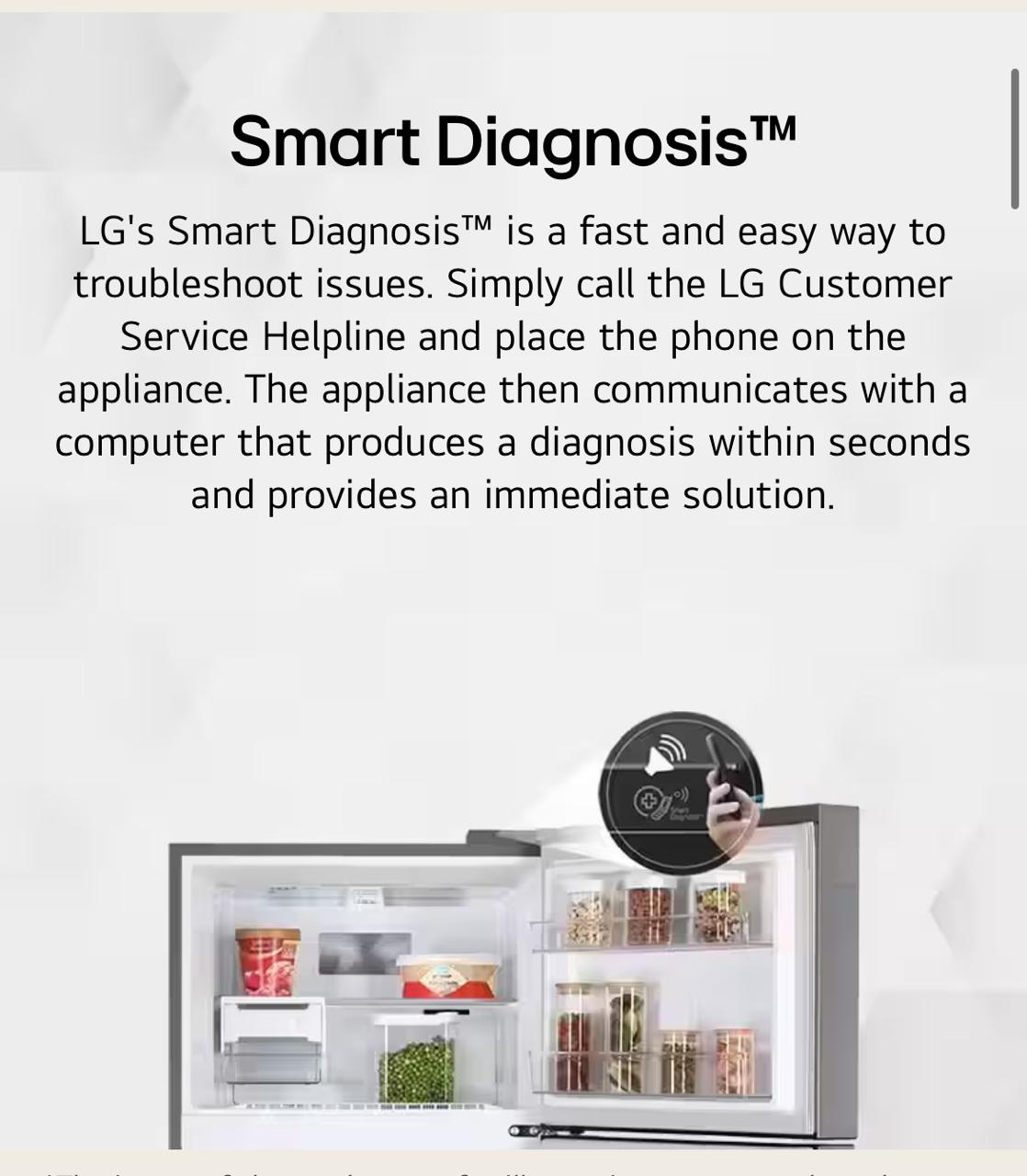 LG 288 L 2 Star Frost-Free Smart Inverter Double Door Refrigerator (Model GL-S322SPZY)