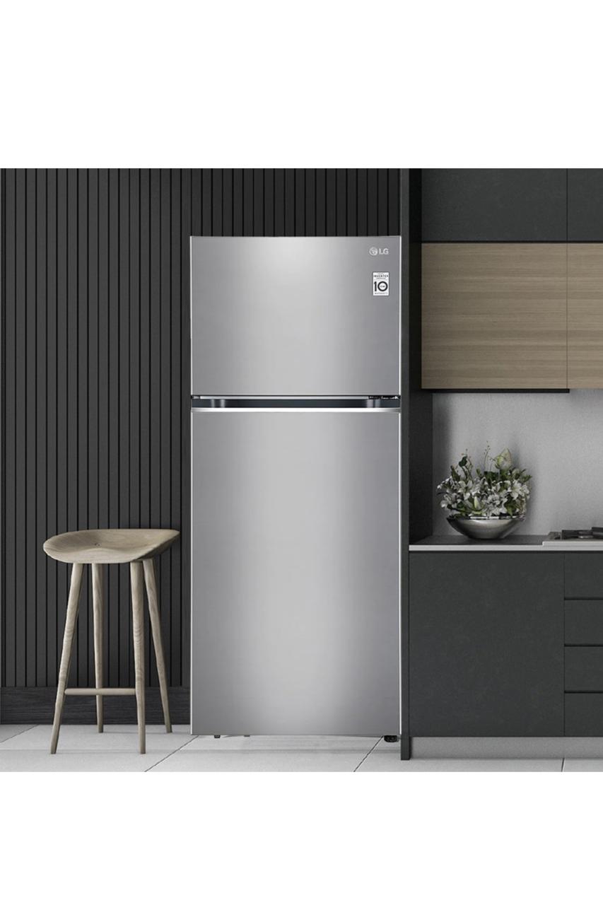 LG 380 L 2 Star Frost‑Free Smart Inverter Double Door Refrigerator (GL‑S412SPZY)